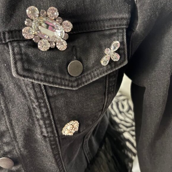 Zara Denim & Tulle jacket - Picture 2 of 4